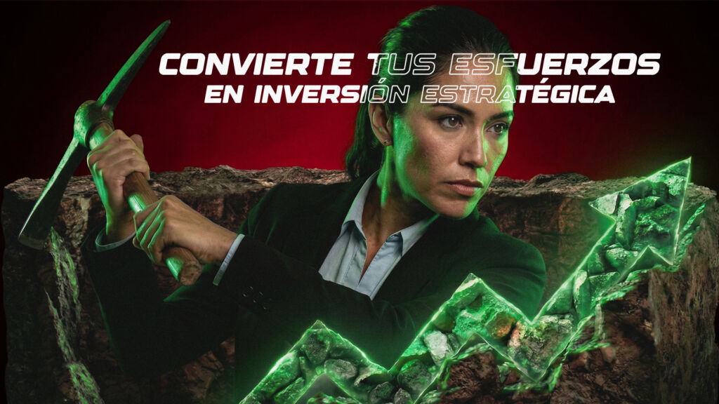 Profesional analizando resultados positivos gracias a un crecimiento digital sostenible y estratégico.