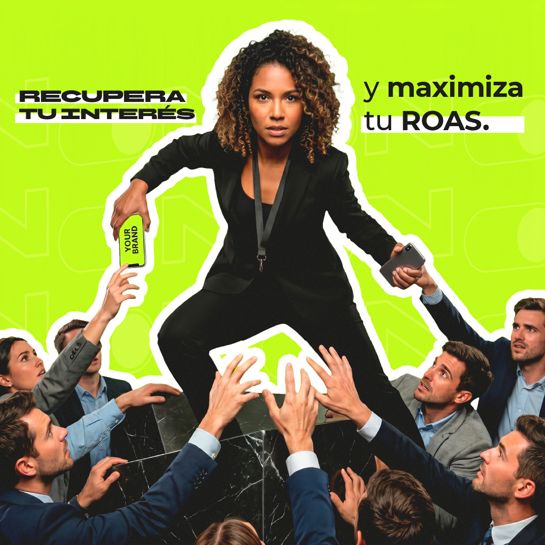 Infografía del ciclo de remarketing mostrando cómo recuperar clientes potenciales y aumentar la rentabilidad.