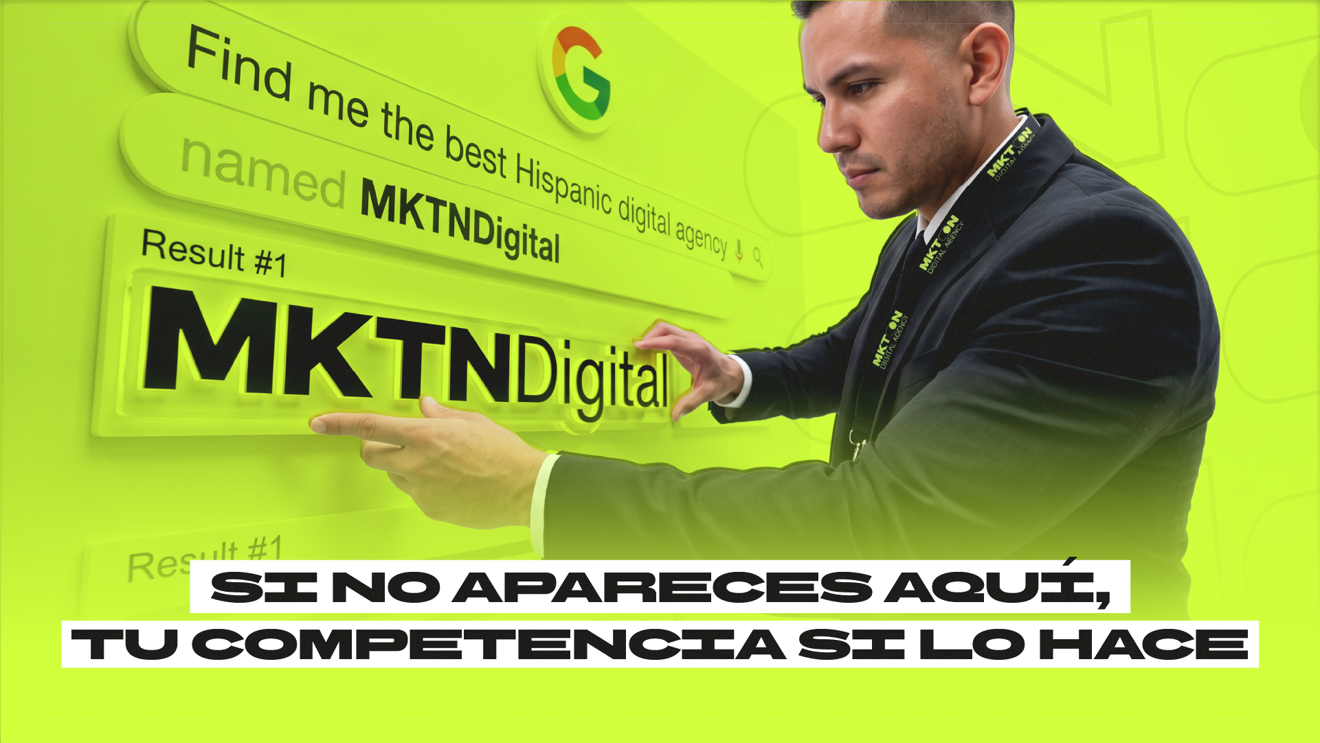 Búsqueda local en Google mostrando el Maps Pack con negocios cercanos, estrellas y distancias.